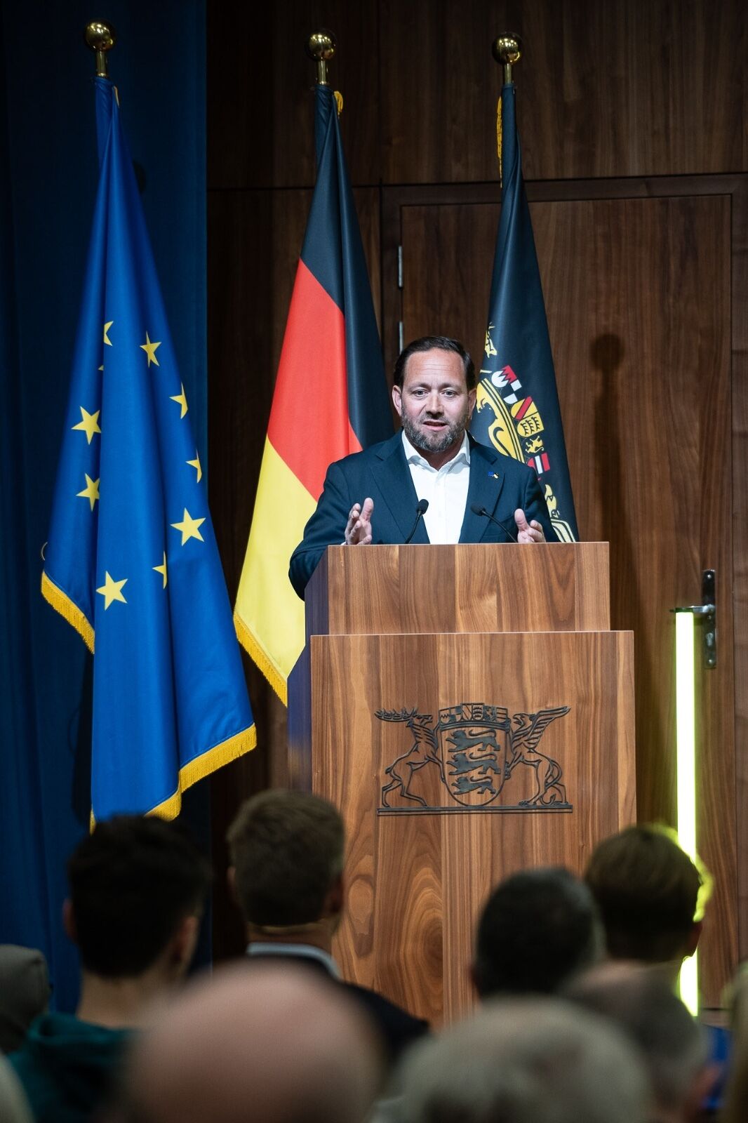 Florian Hassler, Staatssekretär im Staatsministerium und Vertreter des Landes Baden-Württemberg bei der Europäischen Union 