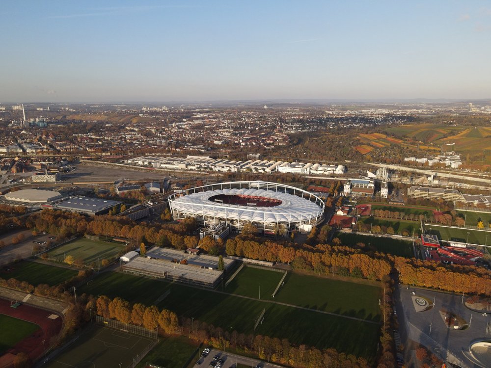 In der Arena Stuttgart